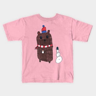 Winter Friends Kids T-Shirt